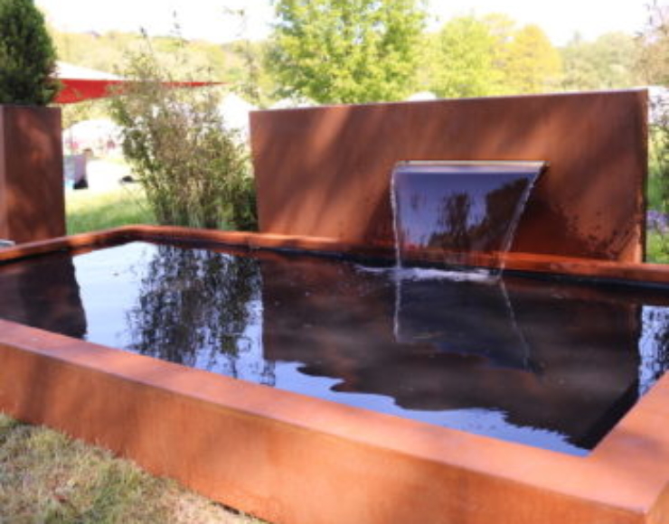 Kubik Création – Corten & Inox pour votre bassin